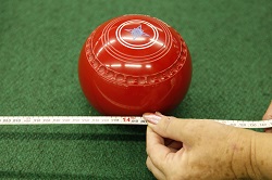 Measuring to a short delivered or rebounded Bowl